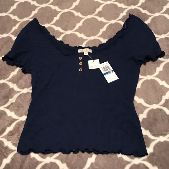 Macy's Tops - FREE NWT Lettuce Hem Top